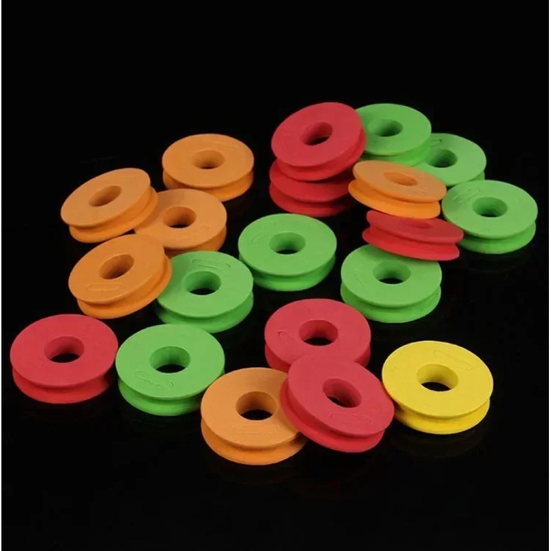 10 قطع من بكرات الفوم EVA لصيد - مراجعة Fishing Line Spool وسعره