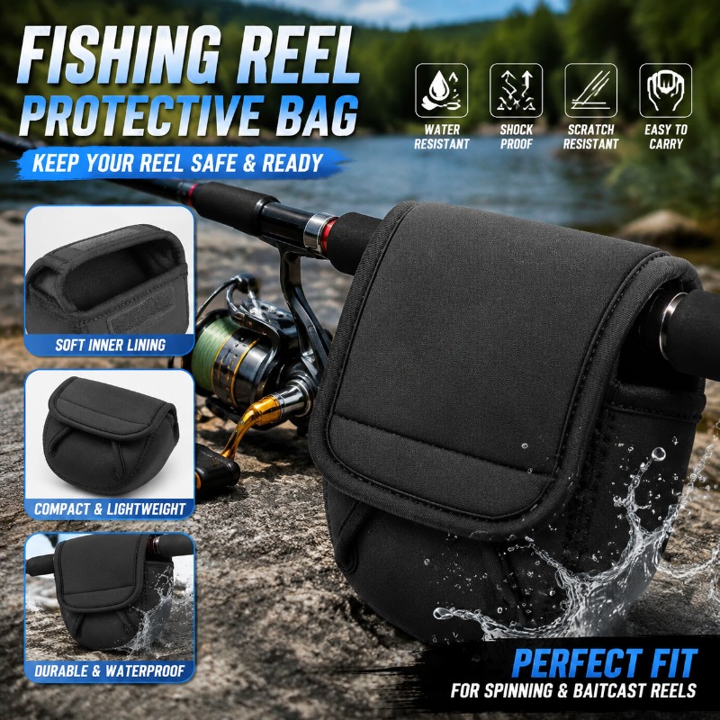 حقيبة واقية لبكرة الصيد، حافظة - مراجعة Fishing Line Spool وسعره
