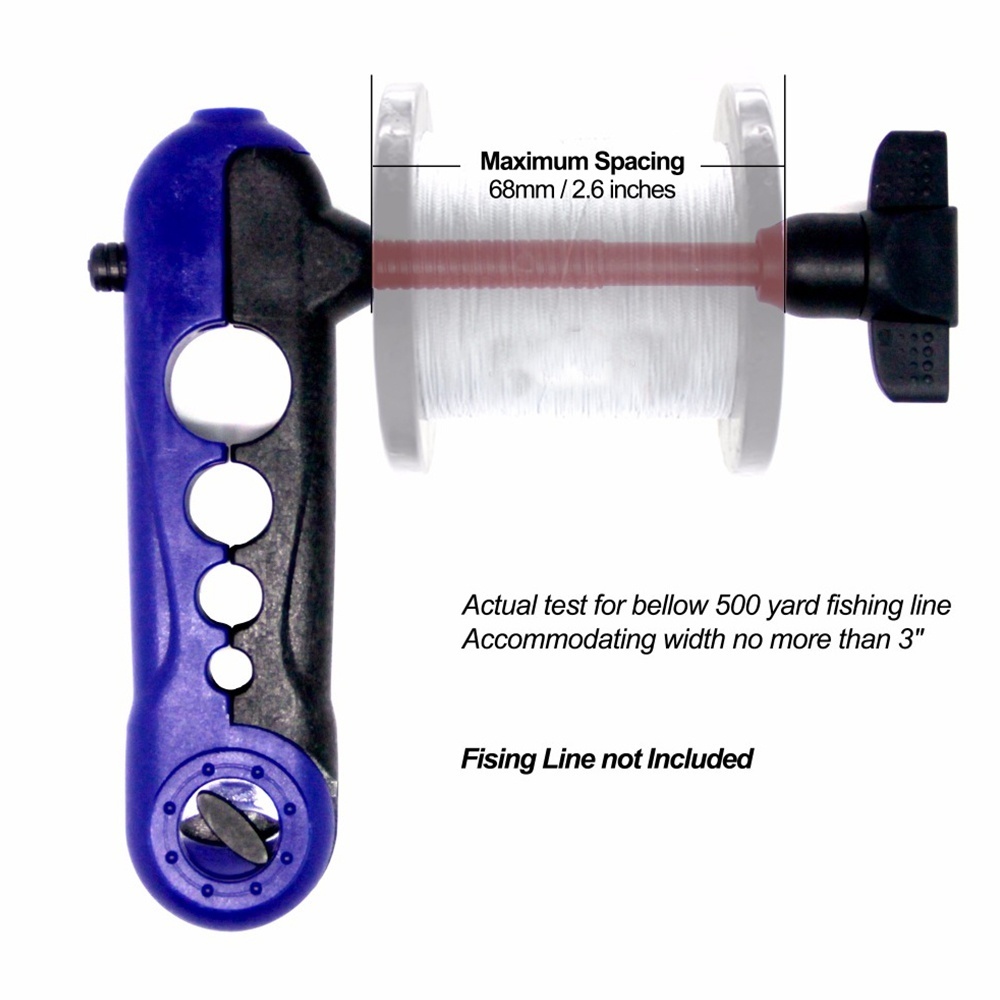أداة لف خيط الصيد المحمولة، مت - مراجعة Fishing Line Spool وسعره